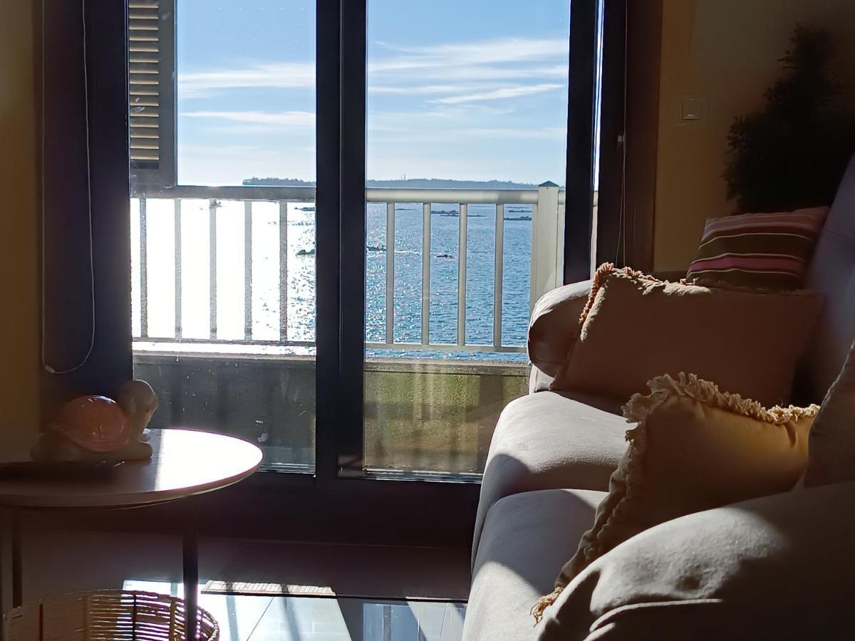 Mirador Mar De Castelao, 1ª Linea De Playa Urbana Apartment บียานูเอบา เด อาโรซา ภายนอก รูปภาพ