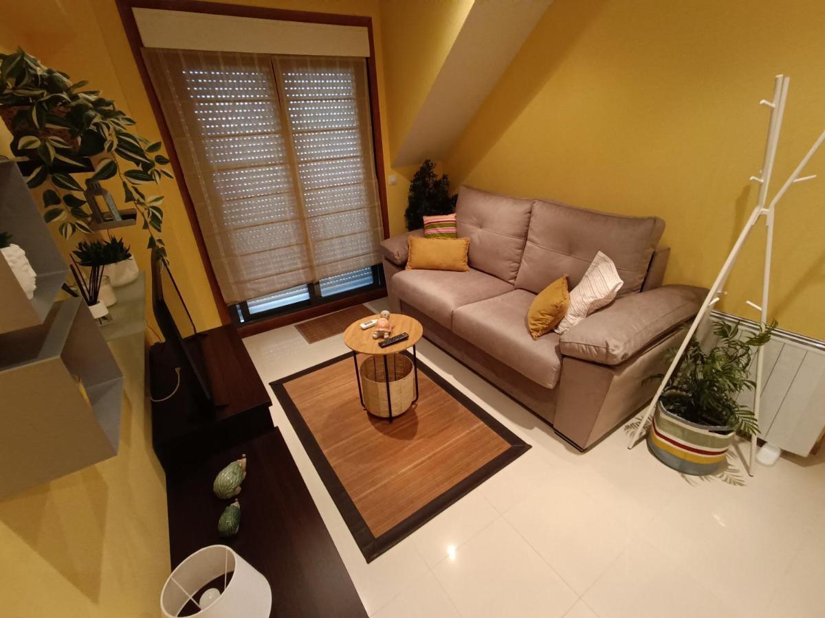 Mirador Mar De Castelao, 1ª Linea De Playa Urbana Apartment บียานูเอบา เด อาโรซา ภายนอก รูปภาพ