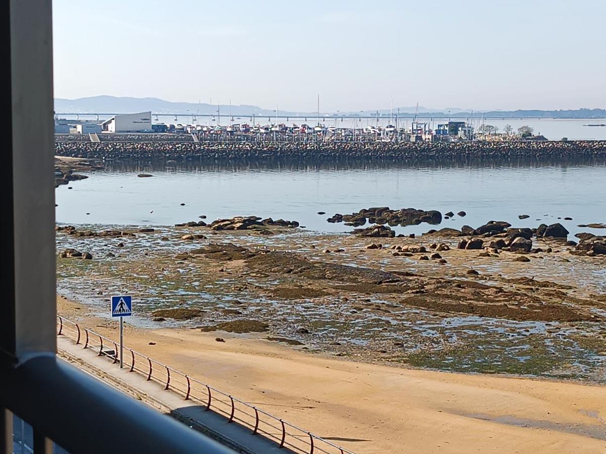 Mirador Mar De Castelao, 1ª Linea De Playa Urbana Apartment บียานูเอบา เด อาโรซา ภายนอก รูปภาพ
