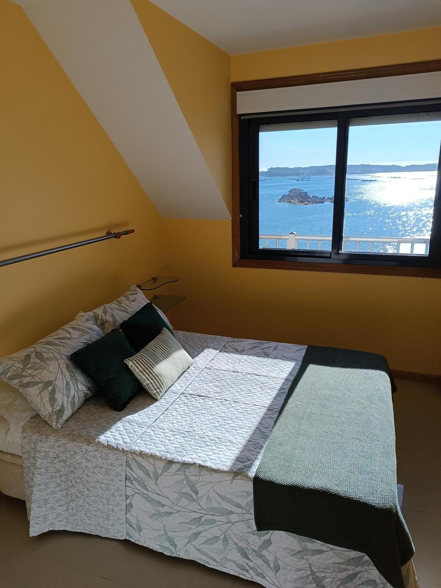 Mirador Mar De Castelao, 1ª Linea De Playa Urbana Apartment บียานูเอบา เด อาโรซา ภายนอก รูปภาพ